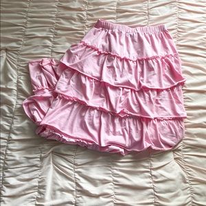 pnh clothing | ruffled skirt